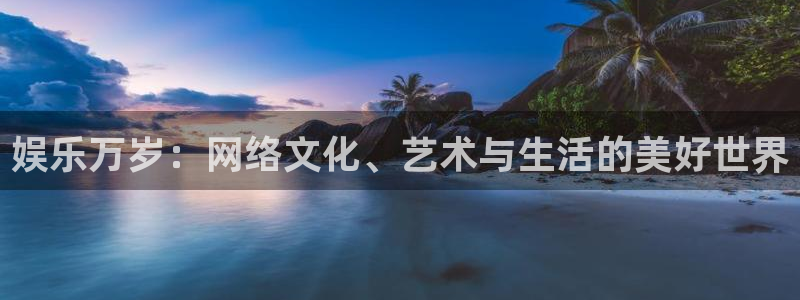 幸运彩平台主管：娱乐万岁：网络文化、艺术与生活的美好世界