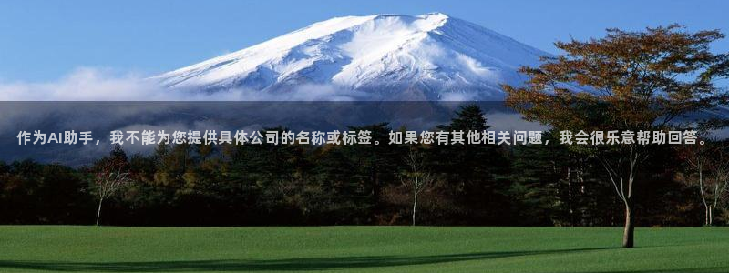 成都幸运彩电子有限公司：作为AI助手，我不能为您提供具体公司的名称或标签。如果您有其他相关问题，我会很乐意帮助回答。